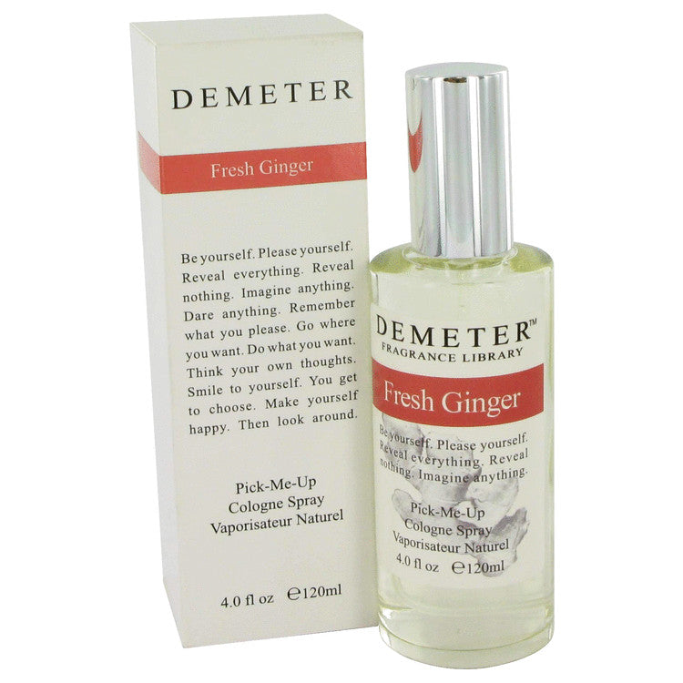 An image displaying Demeter Fresh Ginger by Demeter Cologne Spray 4 oz for Women by Demeter