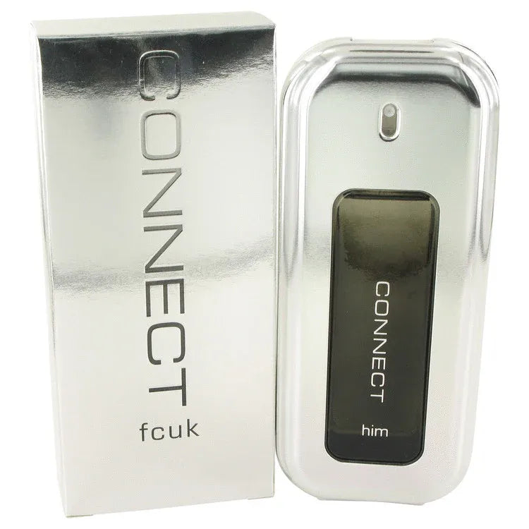 An image displaying Fcuk Connect by French Connection Eau De Toilette Spray 3.4 oz for Men by French Connection