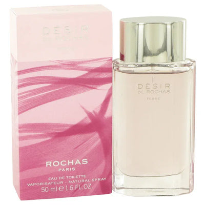 An image displaying Desir De Rochas by Rochas Eau De Toilette Spray 1.7 oz for Women by Rochas