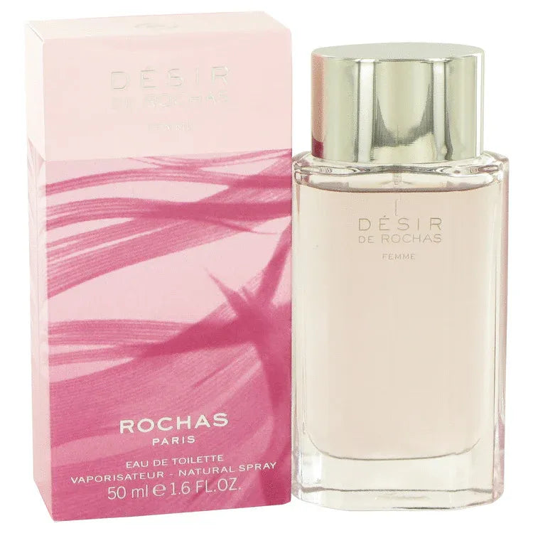 An image displaying Desir De Rochas by Rochas Eau De Toilette Spray 1.7 oz for Women by Rochas