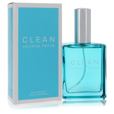 An image displaying Clean Shower Fresh by Clean Eau De Parfum Spray for Women by Clean