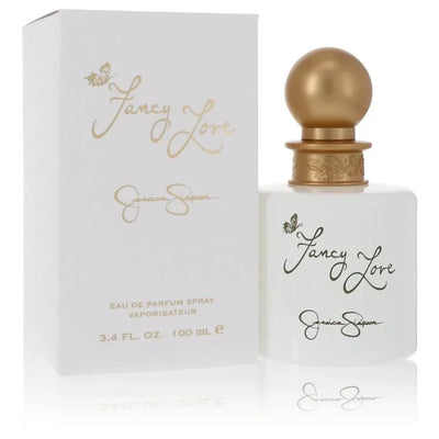 An image displaying Fancy Love by Jessica Simpson Eau De Parfum Spray for Women by Jessica Simpson