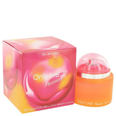 An image displaying Only Me Passion by Yves De Sistelle Eau De Parfum Spray 3.3 oz for Women by Yves De Sistelle