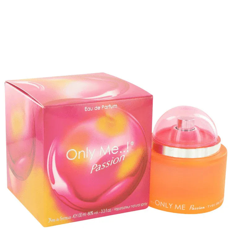 An image displaying Only Me Passion by Yves De Sistelle Eau De Parfum Spray 3.3 oz for Women by Yves De Sistelle