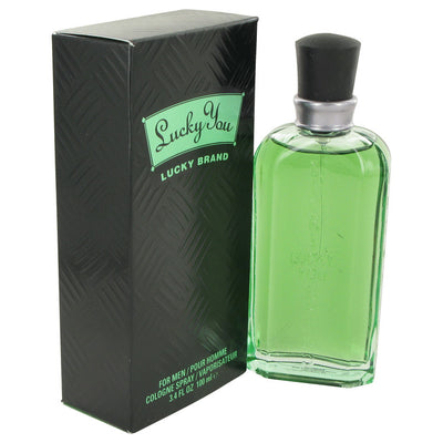 An image displaying LUCKY YOU by Liz Claiborne Cologne Spray for Men by Liz Claiborne