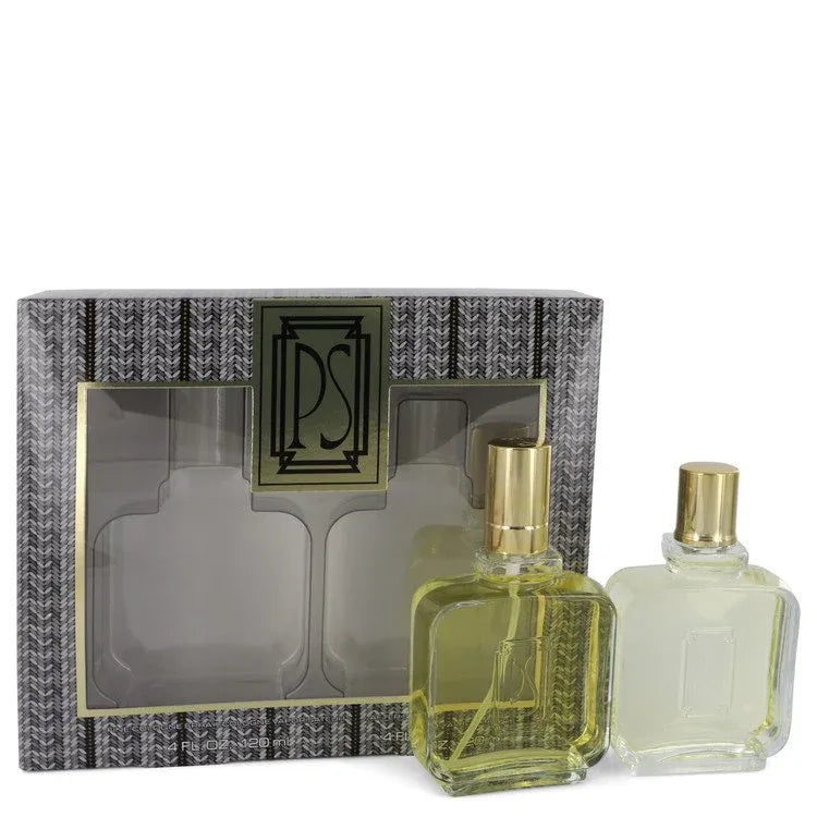 An image displaying Paul Sebastian by Paul Sebastian Gift Set -- 4 oz Cologne Spray + 4 oz After Shave for Men by Paul Sebastian