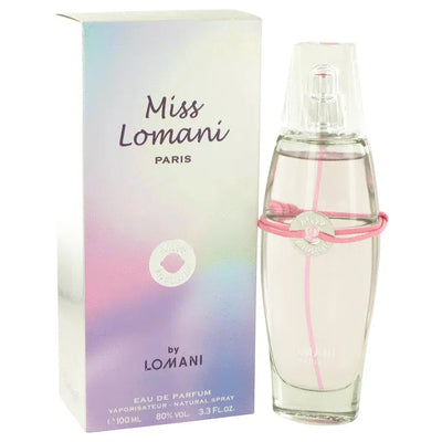 An image displaying Miss Lomani by Lomani Eau De Parfum Spray 3.3 oz for Women by Lomani