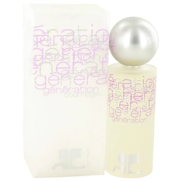 An image displaying Courreges Generation by Courreges Eau De Toilette Spray 3.4 oz for Women by Courreges