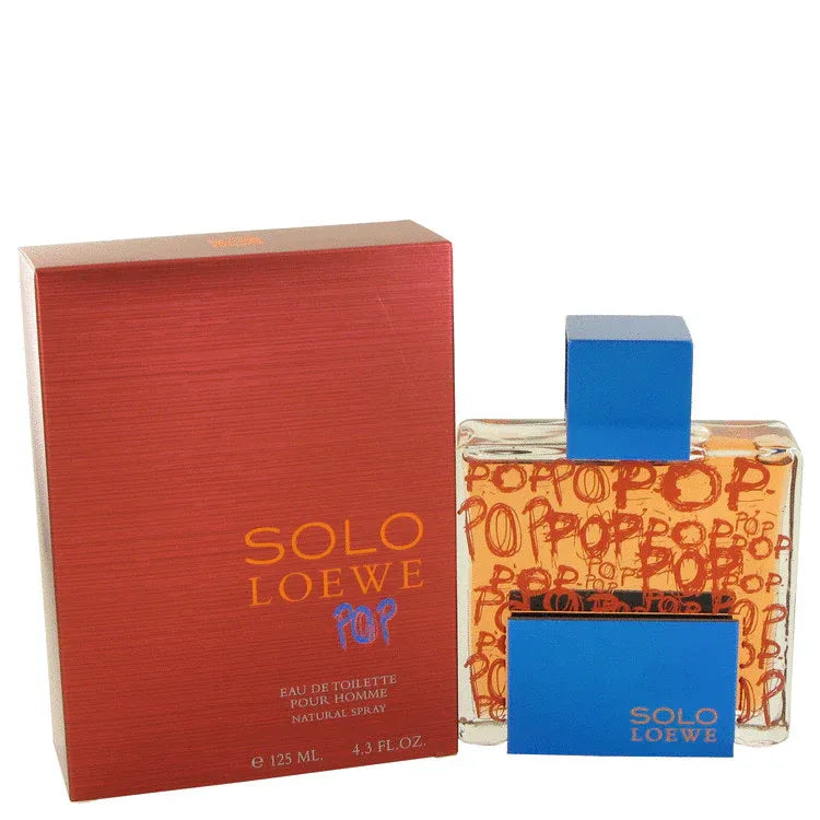 An image displaying Solo Loewe Pop by Loewe Eau De Toilette Spray for Men by Loewe