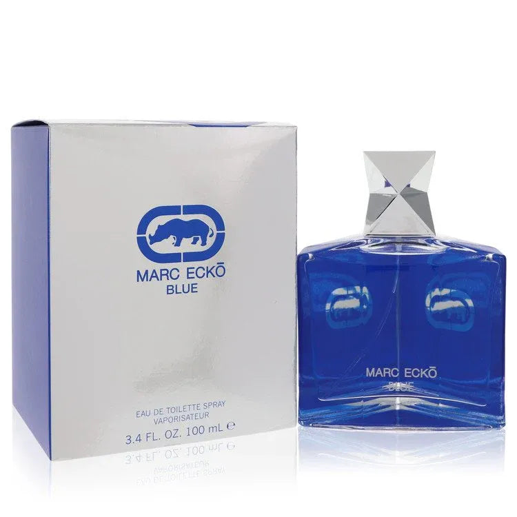 An image displaying Ecko Blue by Marc Ecko Eau De Toilette Spray 3.4 oz for Men by Marc Ecko