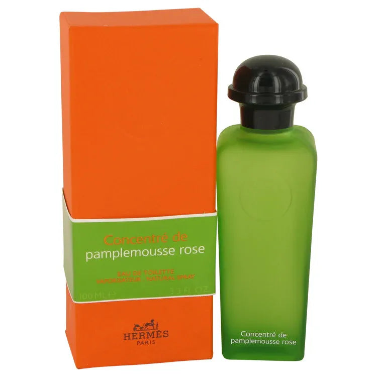 An image displaying Eau De Pamplemousse Rose by Hermes Concentre Eau De Toilette Spray 3.3 oz for Women by Hermes