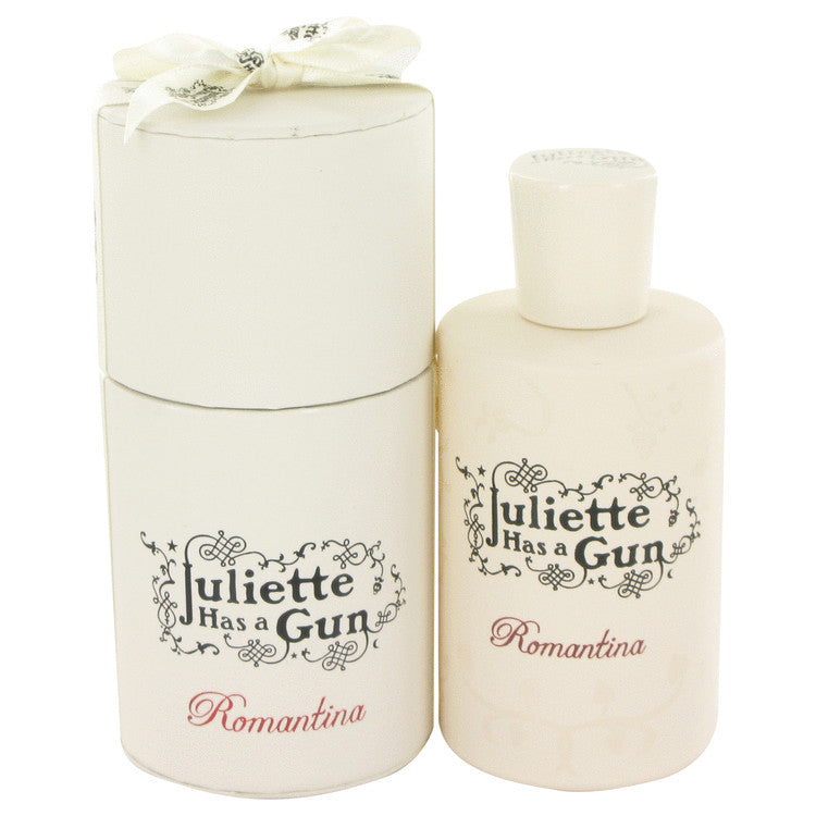 An image displaying Romantina by Juliette Has A Gun Eau De Parfum Spray oz for Women by Juliette Has A Gun