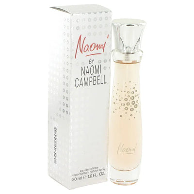 An image displaying Naomi by Naomi Campbell Eau De Toilette Spray 1 oz for Women by Naomi Campbell