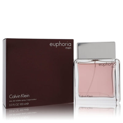 An image displaying Euphoria by Calvin Klein Eau De Toilette Spray for Men by Calvin Klein