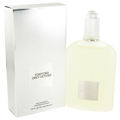 An image displaying Tom Ford Grey Vetiver by Tom Ford Eau De Parfum Spray for Men by Tom Ford