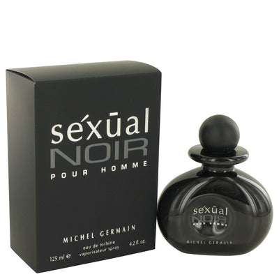 An image displaying Sexual Noir by Michel Germain Eau De Toilette Spray 4.2 oz for Men by Michel Germain