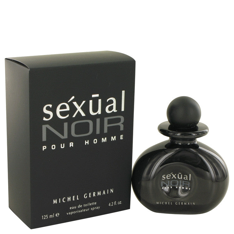 An image displaying Sexual Noir by Michel Germain Eau De Toilette Spray 4.2 oz for Men by Michel Germain