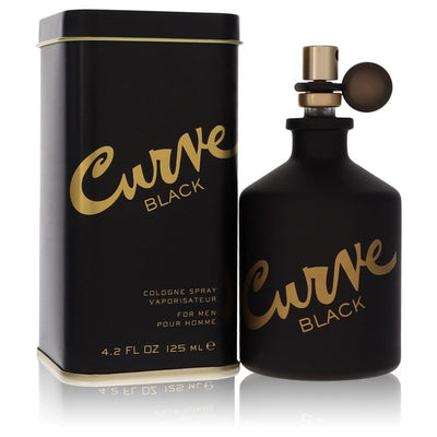 An image displaying Curve Black by Liz Claiborne Cologne Spray 4.2 oz for Men by Liz Claiborne