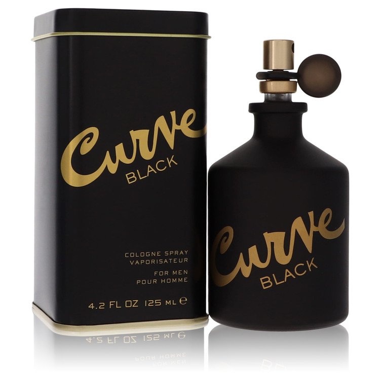 An image displaying Curve Black by Liz Claiborne Cologne Spray 4.2 oz for Men by Liz Claiborne