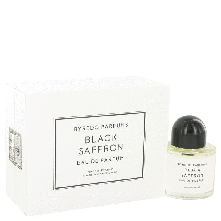 An image displaying Byredo Black Saffron by Byredo Eau De Parfum Spray (Unisex) 3.4 oz for Women by Byredo