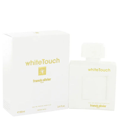An image displaying White Touch by Franck Olivier Eau De Parfum Spray 3.3 oz for Women by Franck Olivier
