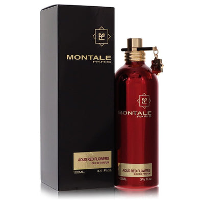 An image displaying Montale Aoud Red Flowers by Montale Eau De Parfum Spray 3.3 oz for Women by Montale