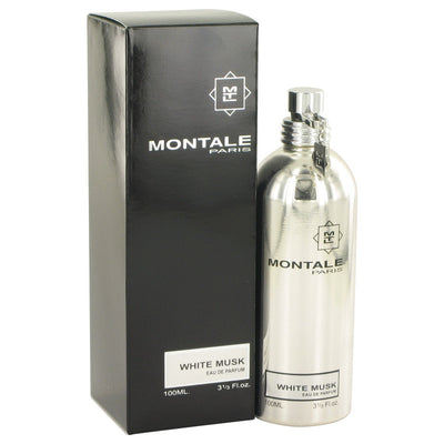 An image displaying Montale White Musk by Montale Eau De Parfum Spray 3.3 oz for Women by Montale
