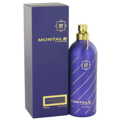 An image displaying Montale Aoud Velvet by Montale Eau De Parfum Spray 3.3 oz for Women by Montale