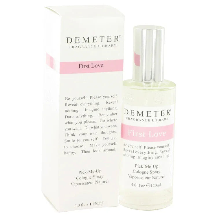 An image displaying Demeter First Love by Demeter Cologne Spray 4 oz for Women by Demeter