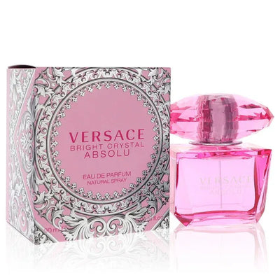An image displaying Bright Crystal Absolu by Versace Eau De Parfum Spray for Women by Versace