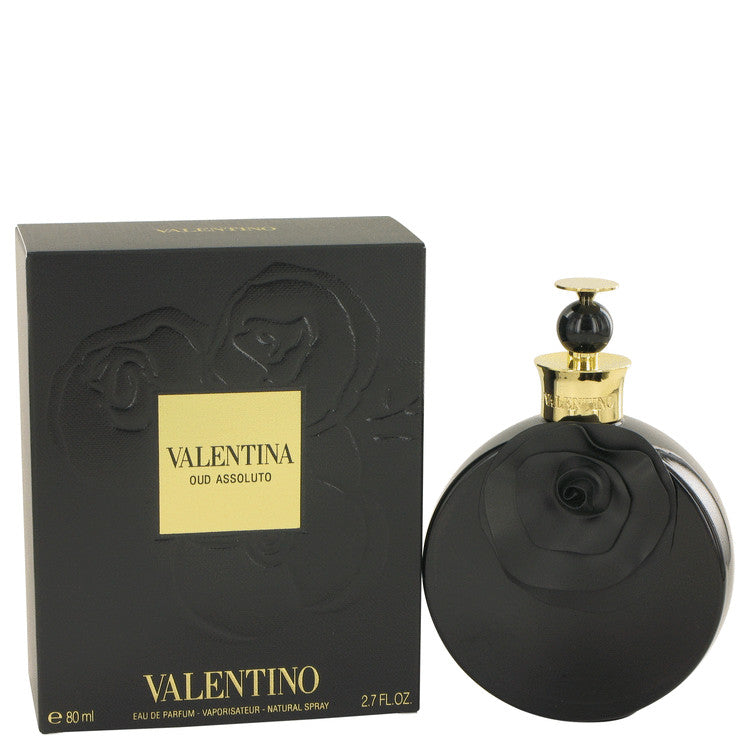 An image displaying Valentino Assoluto Oud by Valentino Eau De Parfum Spray 2.7 oz for Women by Valentino