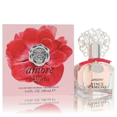An image displaying Vince Camuto Amore by Vince Camuto Eau De Parfum Spray 3.4 oz for Women by Vince Camuto