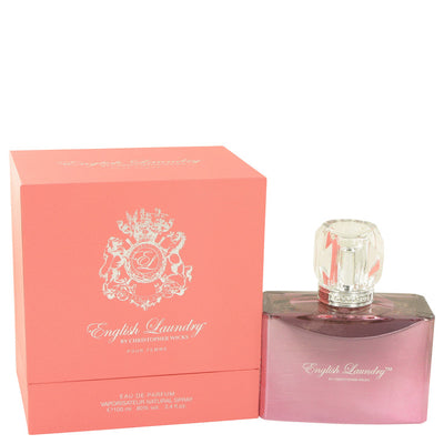 An image displaying English Laundry Signature by English Laundry Eau De Parfum Spray 3.4 oz for Women by English Laundry