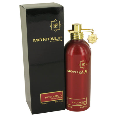 An image displaying Montale Red Aoud by Montale Eau De Parfum Spray 3.4 oz for Women by Montale