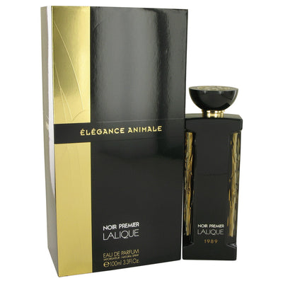 An image displaying Elegance Animale by Lalique Eau De Parfum Spray 3.3 oz for Women by Lalique