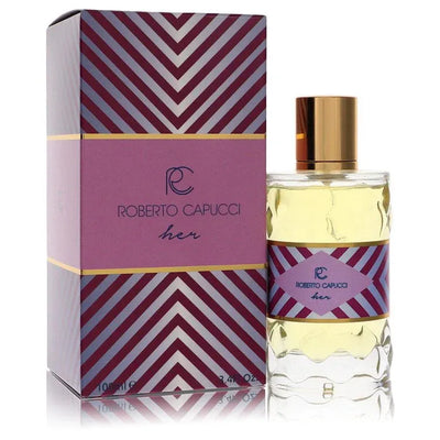 An image displaying Roberto Capucci by Capucci Eau De Parfum Spray 3.4 oz for Women by Capucci