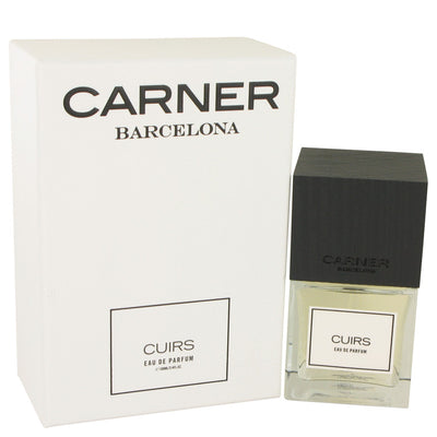 An image displaying Cuirs by Carner Barcelona Eau De Parfum Spray 3.4 oz for Women by Carner Barcelona