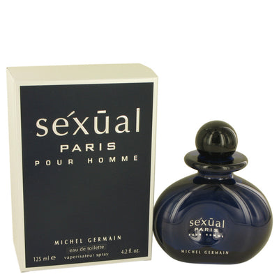 An image displaying Sexual Paris by Michel Germain Eau De Toilette Spray 4.2 oz for Men by Michel Germain