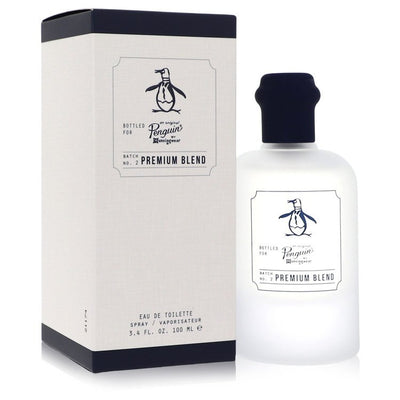 An image displaying Original Penguin Premium Blend by Original Penguin Eau De Toilette Spray 3.4 oz for Men by Original Penguin