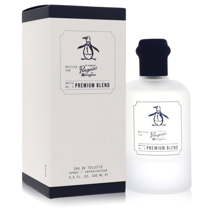 An image displaying Original Penguin Premium Blend by Original Penguin Eau De Toilette Spray 3.4 oz for Men by Original Penguin