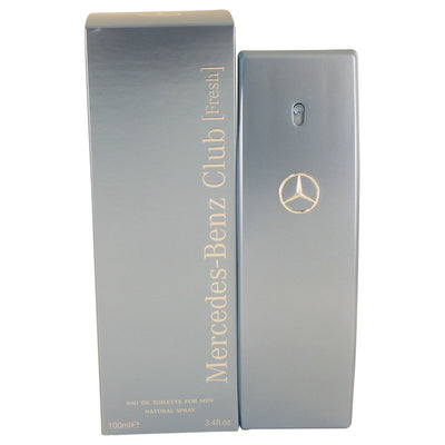 An image displaying Mercedes Benz Club Fresh by Mercedes Benz Eau De Toilette Spray 3.4 oz for Men by Mercedes Benz