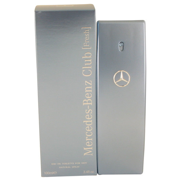 An image displaying Mercedes Benz Club Fresh by Mercedes Benz Eau De Toilette Spray 3.4 oz for Men by Mercedes Benz