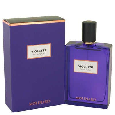 An image displaying Molinard Violette by Molinard Eau De Parfum Spray 2.5 oz for Women by Molinard