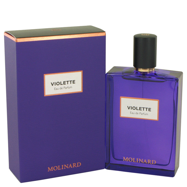 An image displaying Molinard Violette by Molinard Eau De Parfum Spray 2.5 oz for Women by Molinard
