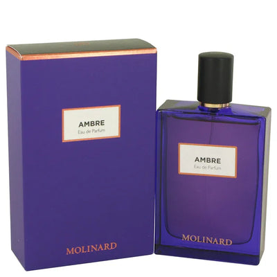 An image displaying Molinard Ambre by Molinard Eau De Parfum Spray 2.5 oz for Women by Molinard