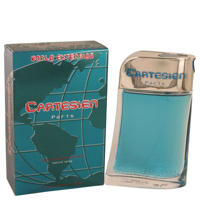 An image displaying World Extension Cartesien by Viviane Vendelle Eau De Toilette Spray 3.4 oz for Men by Viviane Vendelle