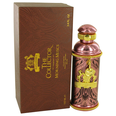 An image displaying Morning Muscs by Alexandre J Eau De Parfum Spray 3.4 oz for Women by Alexandre J