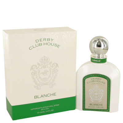 An image displaying Armaf Derby Blanche White by Armaf Eau De Toilette Spray 3.4 oz for Men by Armaf