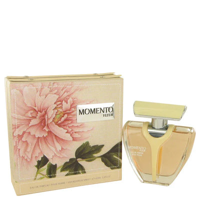An image displaying Armaf Momento Fleur by Armaf Eau De Parfum Spray 3.4 oz for Women by Armaf