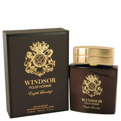 An image displaying Windsor Pour Homme by English Laundry Eau De Parfum Spray 3.4 oz for Men by English Laundry